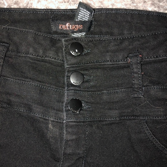 Black Heigh Waisted Charlotte Russe Jeans - Picture 4 of 5